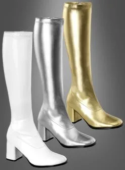 70er Disco Stiefel Für Damen Matt