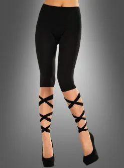 Sexy Leggings Mit Bändern