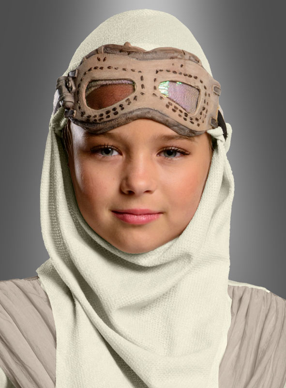 Star Wars 7 Rey Brille Mit Kapuze Für Kinder
