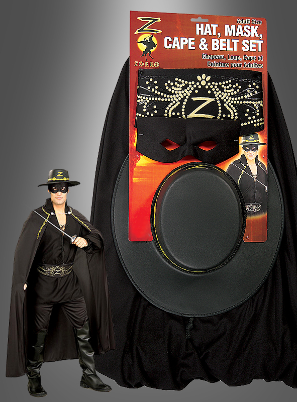 Zorro Kostümset Für Erwachsene