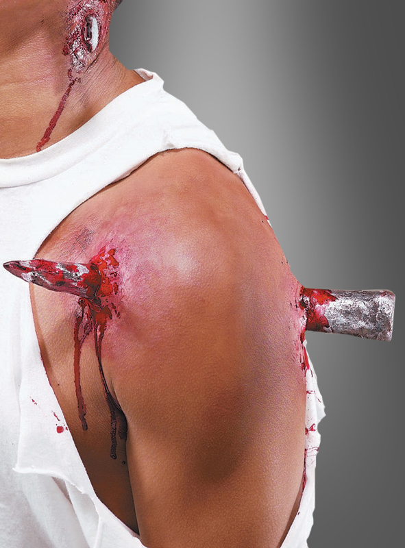 Genagelt Latex Prothese