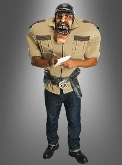 Straßenschreck U.S. Polizist Spaßkostüm