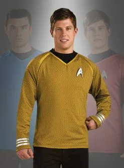 Star Trek XI Grand Heritage Shirt Gold Kirk