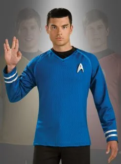 Star Trek Film XI Grand Heritage Shirt Blau Spock