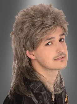 80er New Wave Perücke Vokuhila