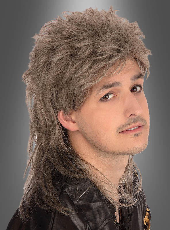 80er New Wave Perücke Vokuhila