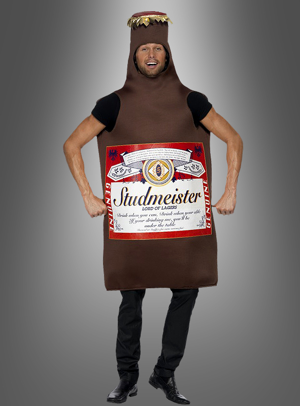 Bierflasche Männerkostüm