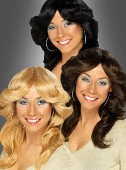 70er Jahre Föhnwelle Damenperücke