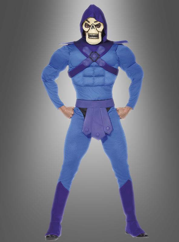 Skeletor Bösewicht Muskel Kostüm Erw.