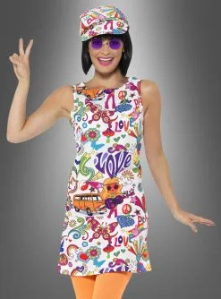 Kleid Hippie Style Für Damen