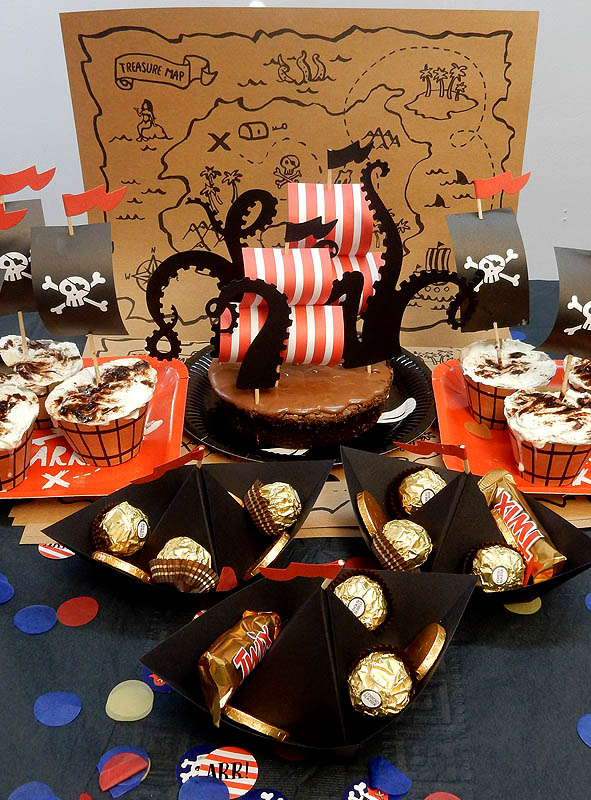 Piraten Party Tischdeko 73 Teile – Bild 2