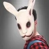 Latexmaske Böser Hase