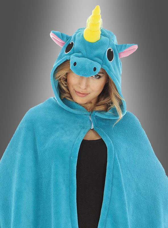 Einhorn Umhang Blau Oder Rosa – Bild 2