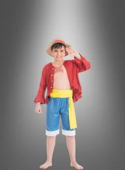 Ruffy Kostüm Kinder One Piece