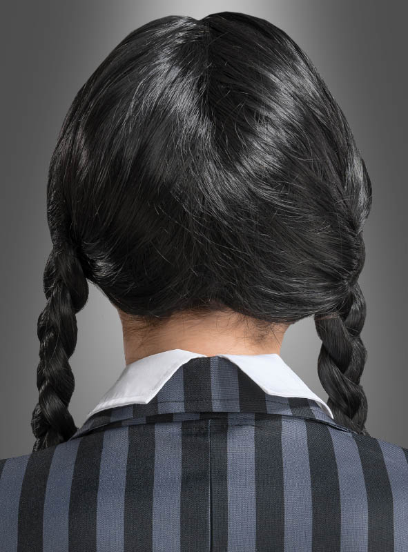 Wednesday Perücke Für Kinder – Bild 2