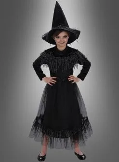 Deluxe Hexenkostüm Tabata Mit Spinnen