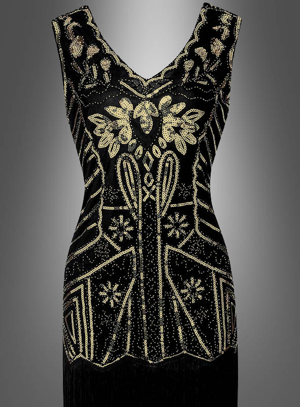 Deluxe 20er Paillettenkleid May – Bild 3