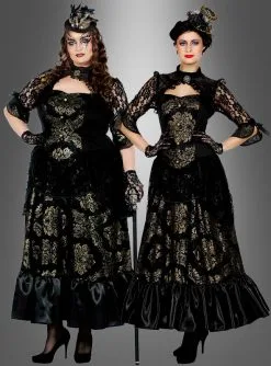 Luxus Gothic Kleid