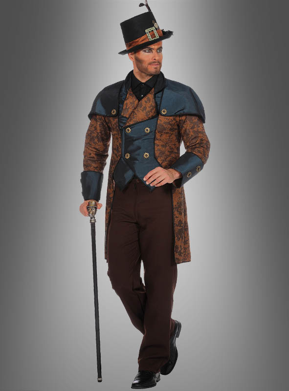 Steampunk Anzug Sir Philbert Blue