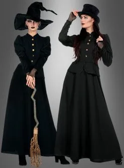 Klassisches Schwarzes Kleid Lang