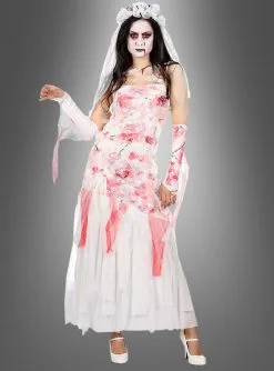 Blutiges Brautkleid Halloween Kostüm