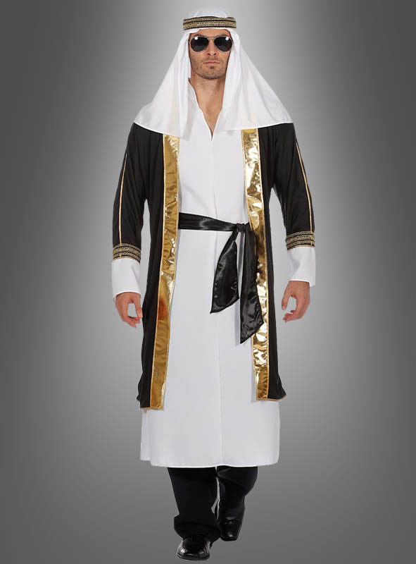 Scheich Mit Orientalischer Kopfbedeckung