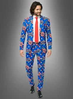 Deluxe Captain America OppoSuit Anzug