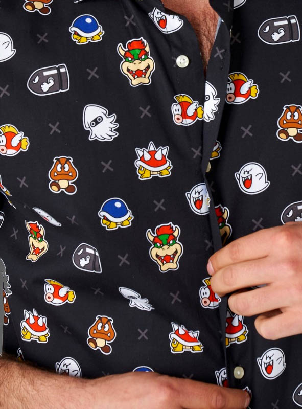 Super Mario Bösewichte Hemd OppoSuits – Bild 2