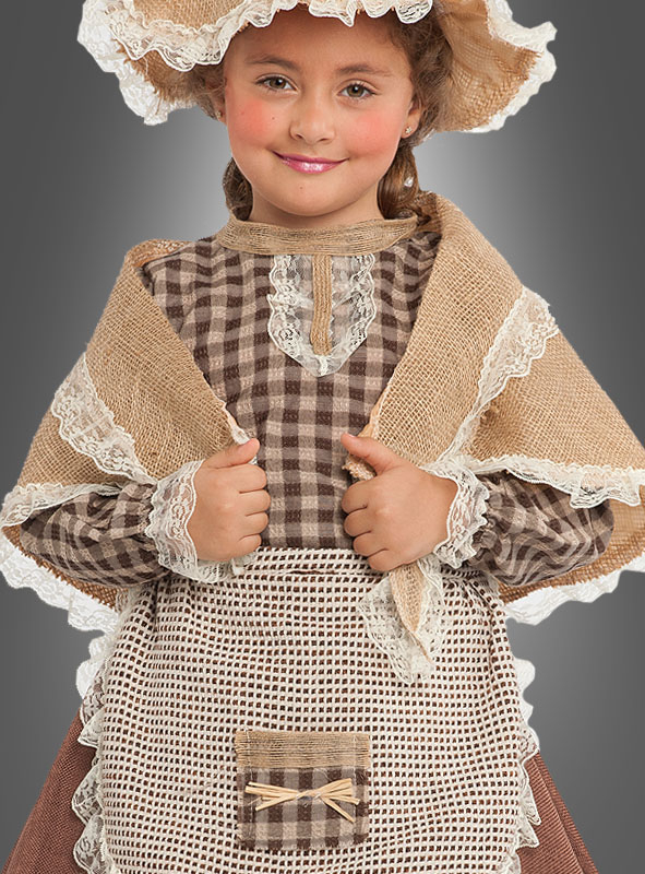 Bäuerin Mittelalter Kinderkostüm – Bild 2