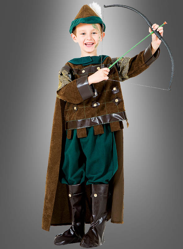 Robin Hood Deluxe Kinderkostüm Mit Bogen