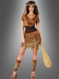 Steinzeitfrau Kostüm