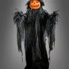 Kürbis Deko Monster Standfigur Animiert 180cm