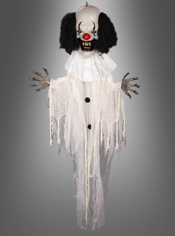 Sprechender Höllen Clown Mit LED 183cm