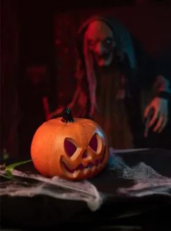 Deko Kürbis Mit Farbwechsel LED 20cm