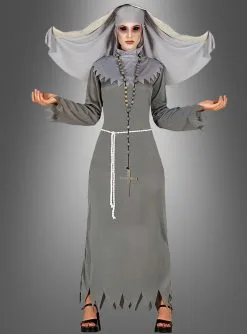 Besessene Nonne Damenkostüm