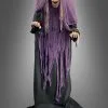 Skelett Magier Animatronics Figur 180cm