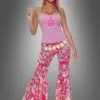Flower Power Hippie Schlaghose