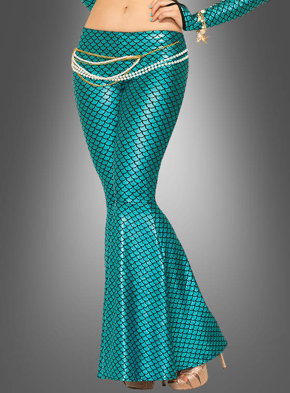 Leggings Meerjungfrau Damenkostüm