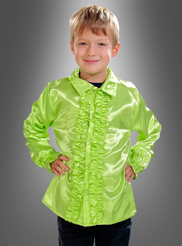 Rüschenhemd Für Kinder Verschiedene Farben – Bild 2