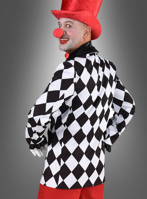 Sakko Mit Schachbrett Muster Schwarz-weiß – Bild 2