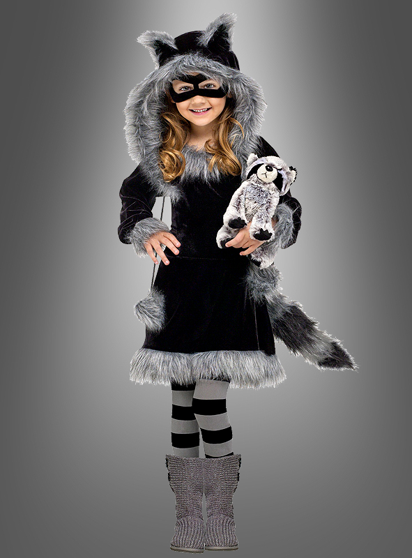 Süßer Waschbär Kinderkostüm
