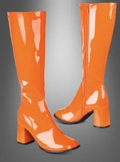 Retro Stiefel Orange