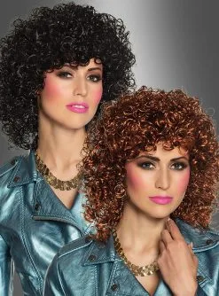 Dauerwelle Perücke 80er Jahre