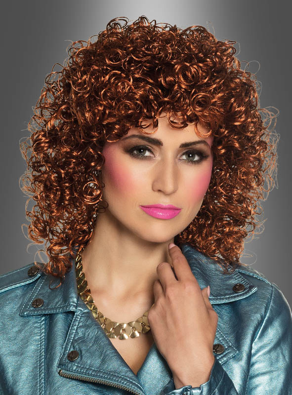 Dauerwelle Perücke 80er Jahre – Bild 2