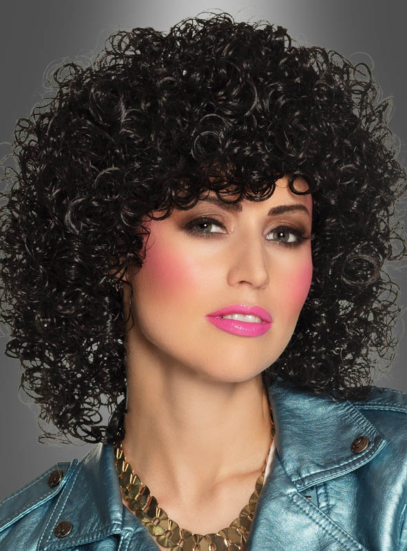 Dauerwelle Perücke 80er Jahre – Bild 3