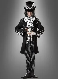 Dunkler Verrückter Hutmacher Kostüm