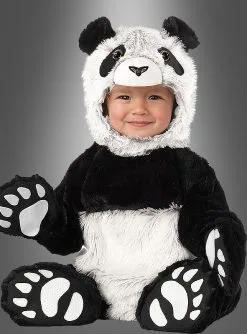 Deluxe Pandakostüm Baby