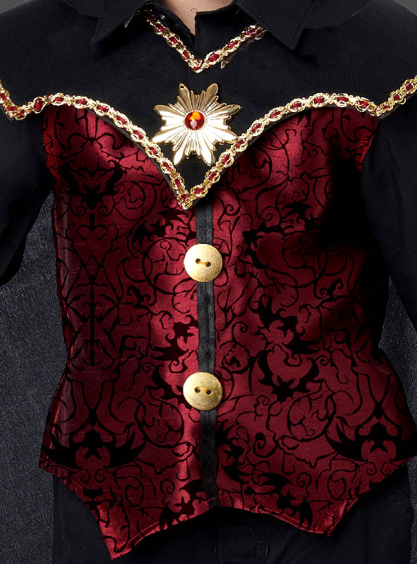 Edler Dracula Kostüm Für Kinder – Bild 3