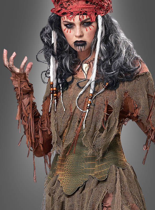 Voodoo Sumpfhexe Damen – Bild 2