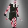 Horror Weihnachtself Kostüm